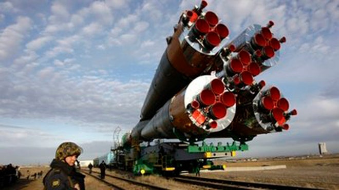 Russian Soyuz TMA-18 Space Ship